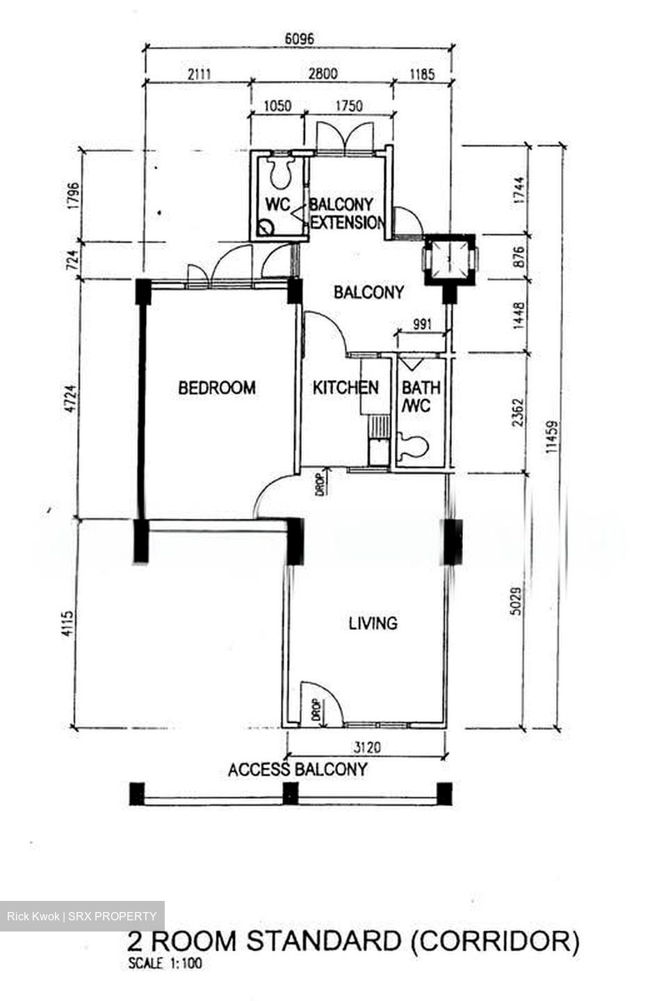 Blk 86 Commonwealth Heights (Queenstown), HDB 2 Rooms #542930911
